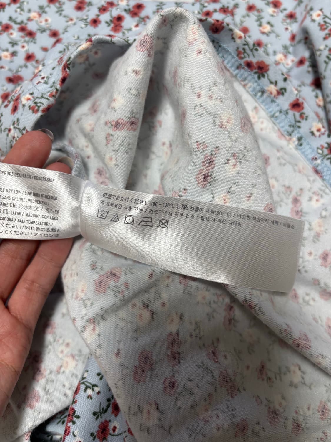 Holister 홀리스터 플라워 랩 원피스 S 상품이미지4