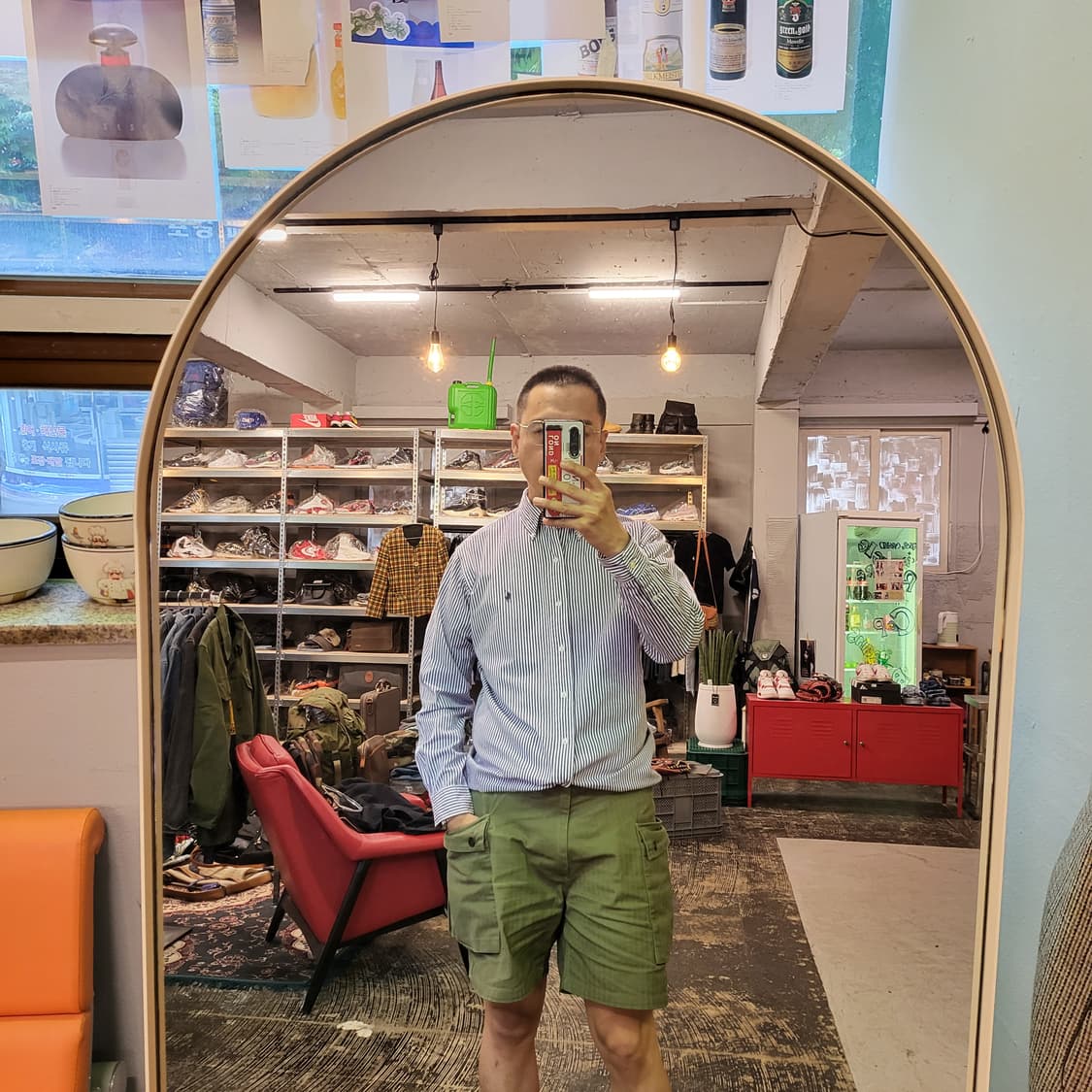 폴로 랄프로렌 스트라이프 셔츠 (40) 상품이미지2