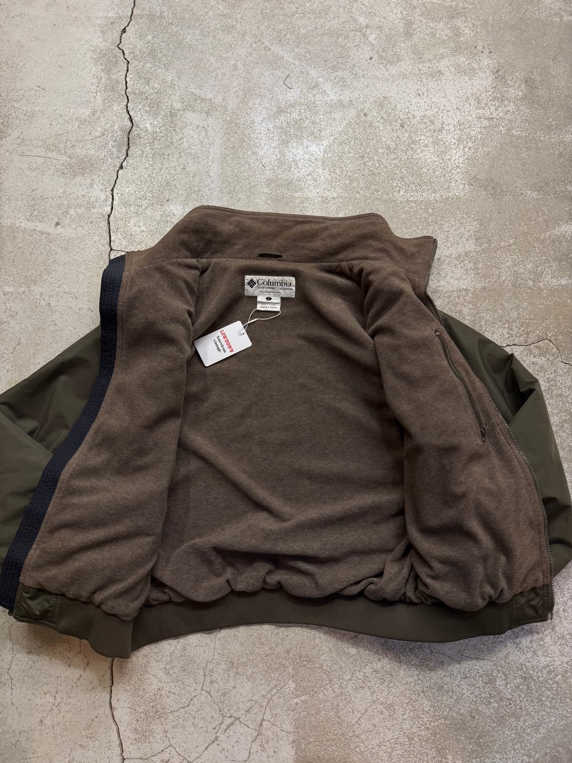 컬럼비아 플리스 라이닝 웜업자켓 상품이미지4