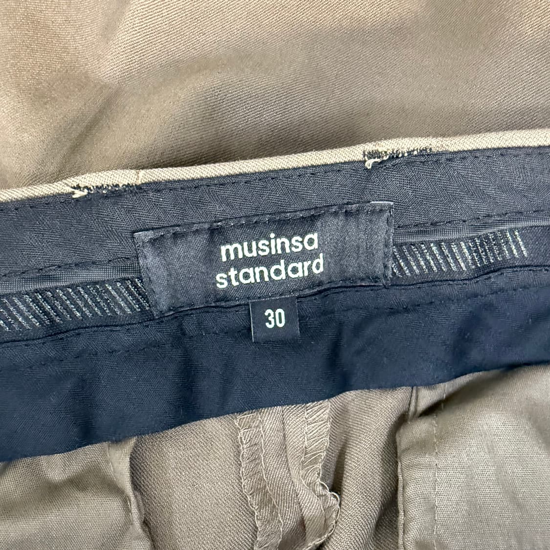 [30] 신형 무신사스탠다드 스트레이트 슬랙스 팬츠 0115T1 상품이미지4