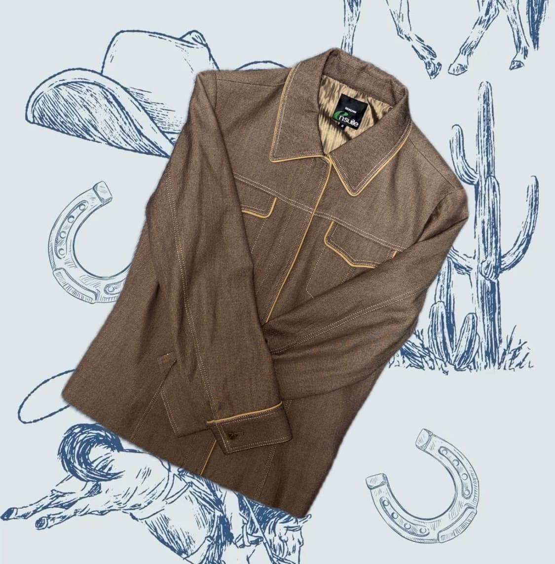 빈티지 Ensuite 포켓 자켓 상품이미지1