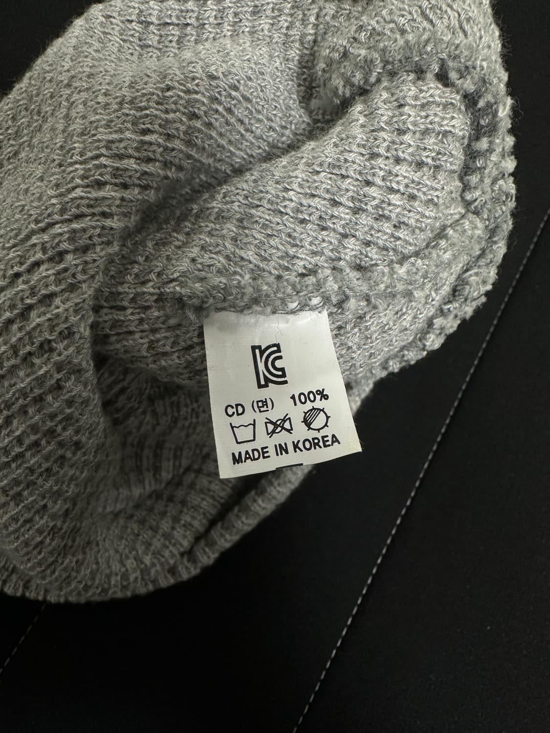 블랙업 웨어린 와플 비니 상품이미지3