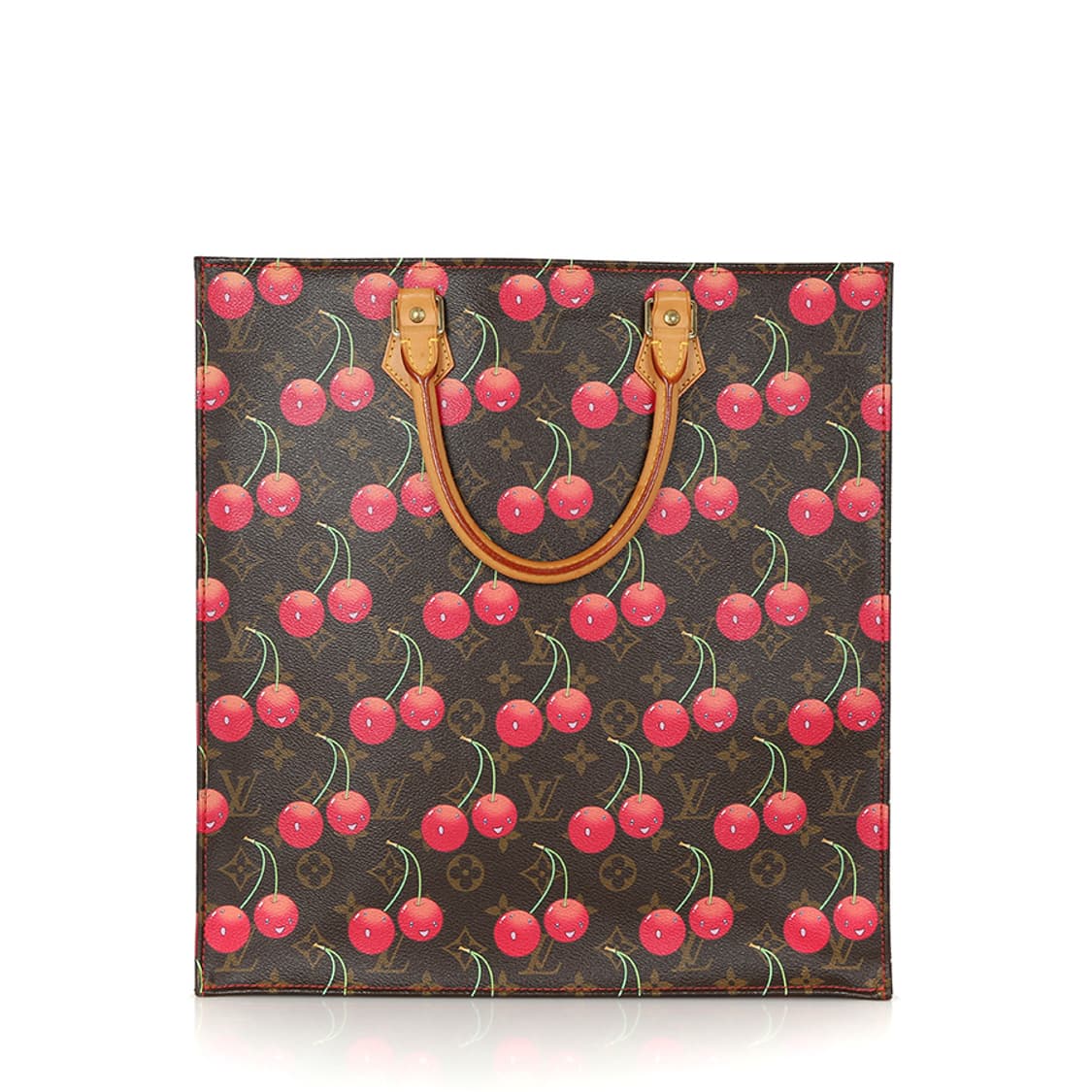 루이비통 무라카미 체리 삭플랫 빈티지 토트백 모노 삭플라 M95010 상품이미지6