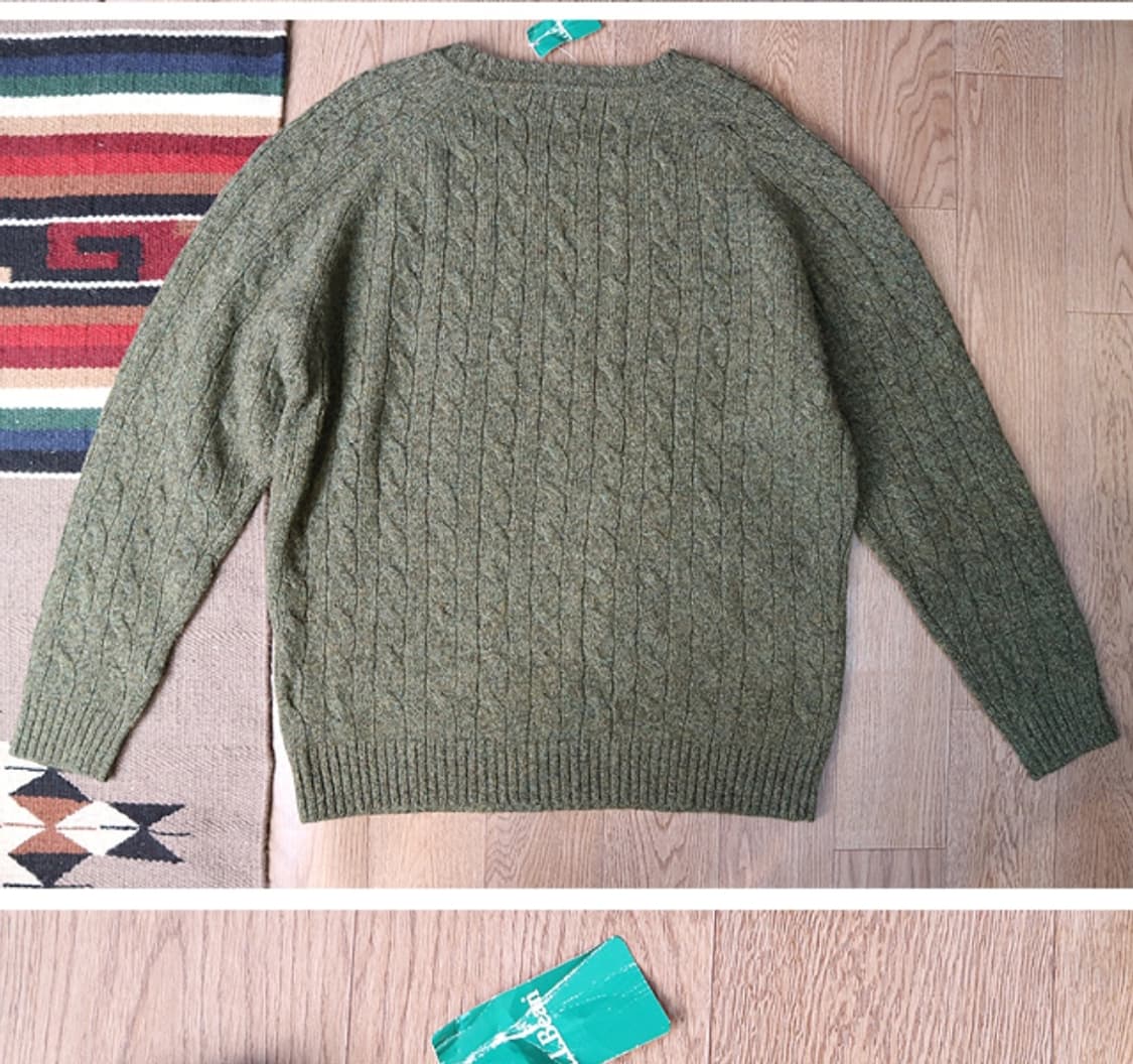 일본판 L.L BEAN 엘엘빈 울100% 꽈베기니트

새제품  상품이미지5