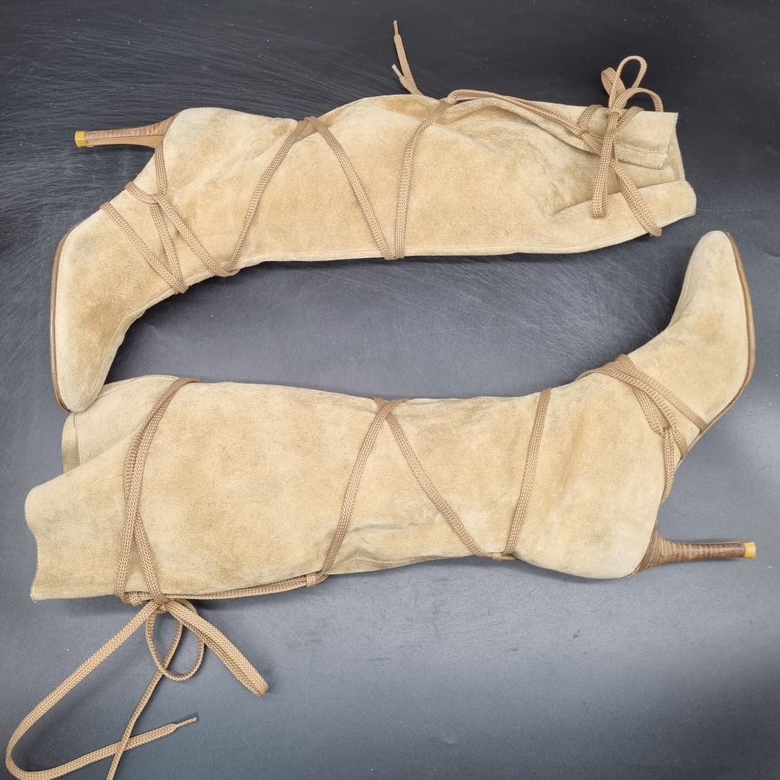 마이클코어스 스웨이드 여성부츠230 굽9 상품이미지5