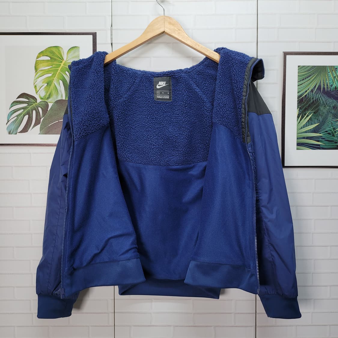 NIKE 나이키 원드러러 후리스 후드 집업 자켓 점퍼 55사이즈 상품이미지6