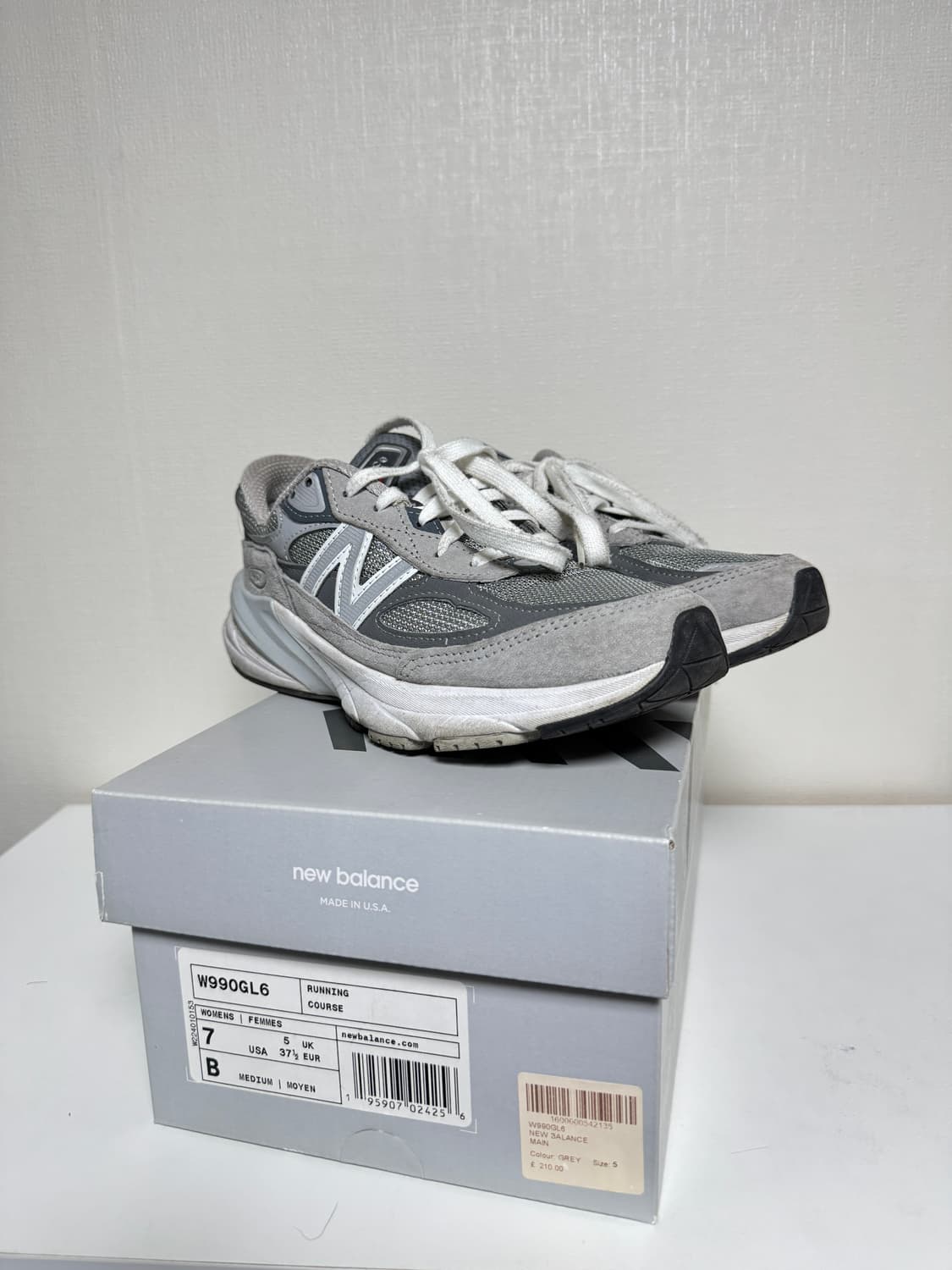 (W) 뉴발란스 990v6 B 스탠다드 240 상품이미지6
