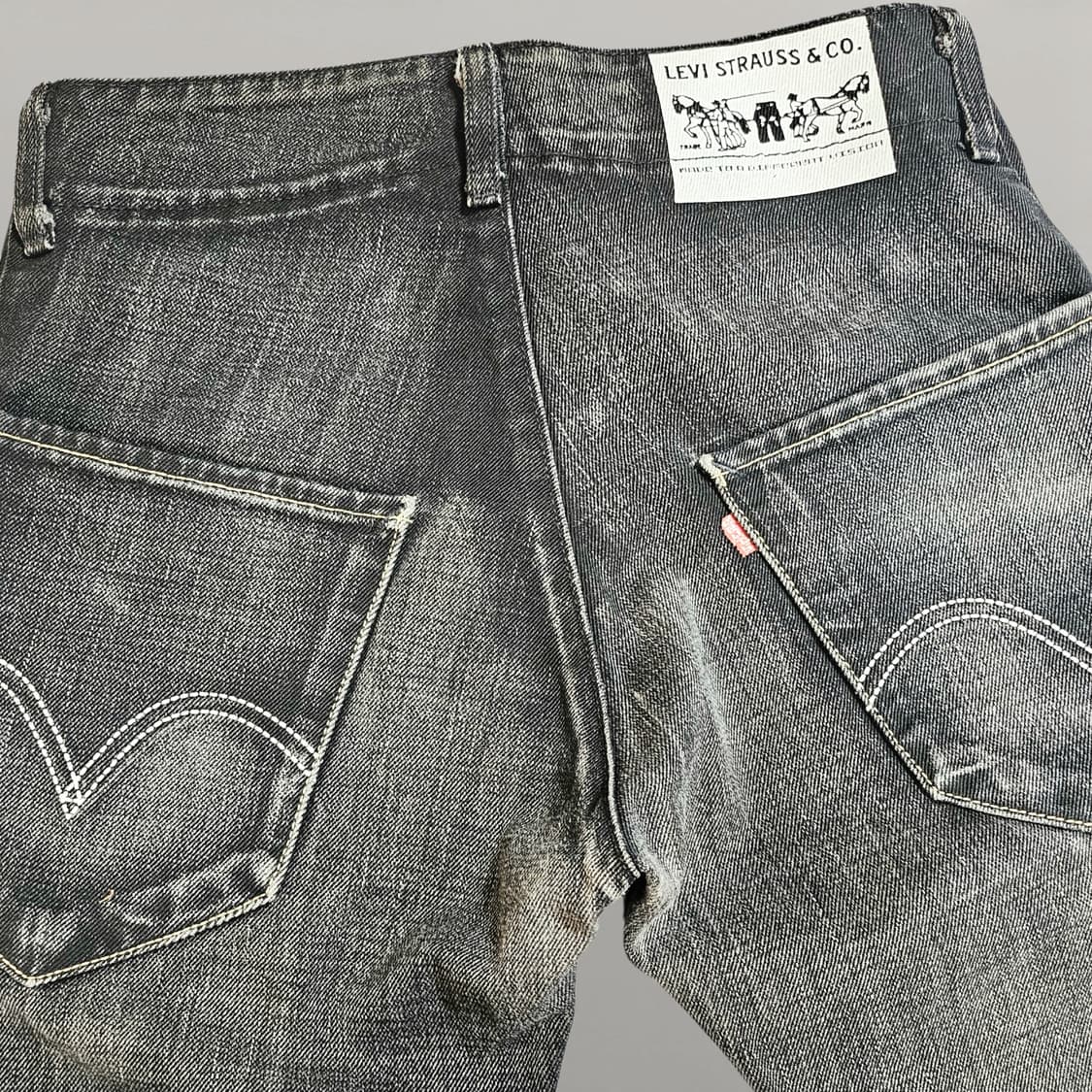 [30][리바이스]일본판 N3BP 슬림 스트레이트 사이드 지퍼 데님 상품이미지5