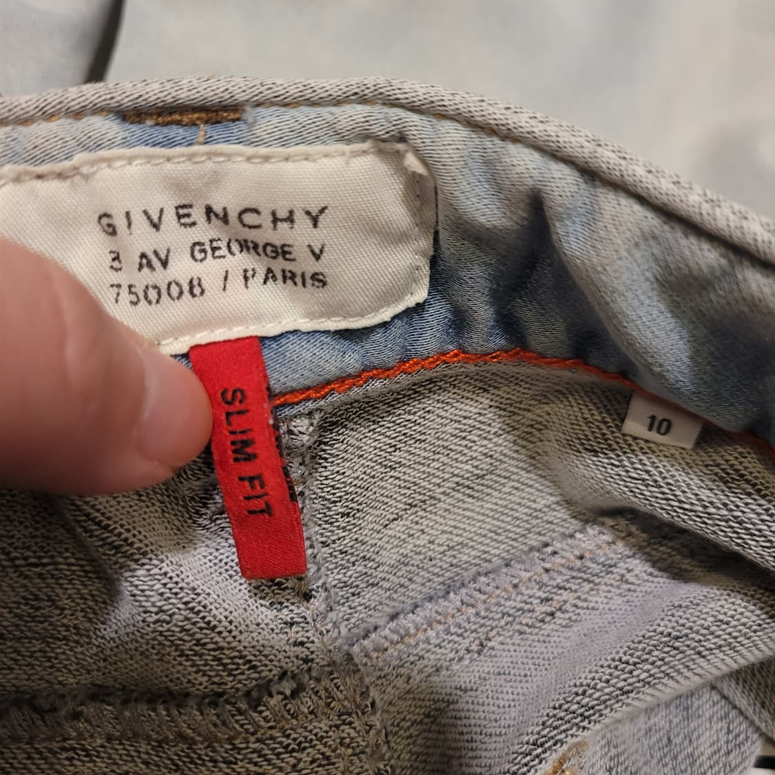 지방시 키즈 데님팬츠 10A 상품이미지7