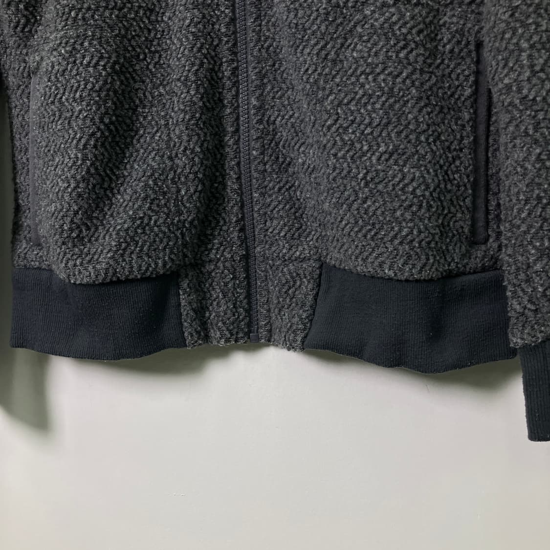 파타고니아 그레이 울리에스터 플리스 집업 자켓 M 상품이미지6