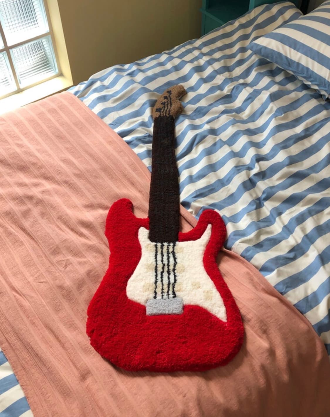 Oim) Rockstar_Red 기타 러그 L 상품이미지1