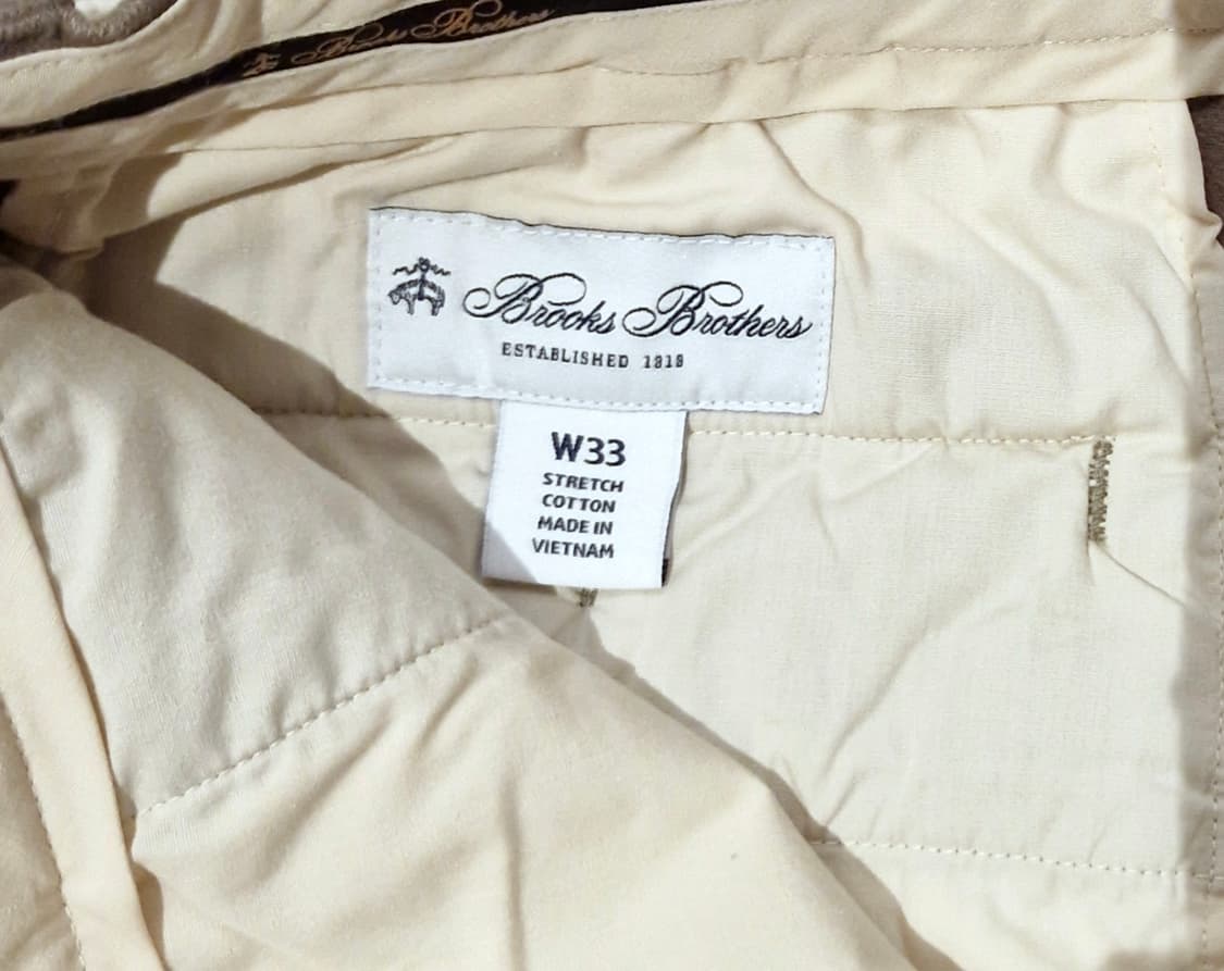 브룩스브라더스 코튼 팬츠 33 상품이미지6