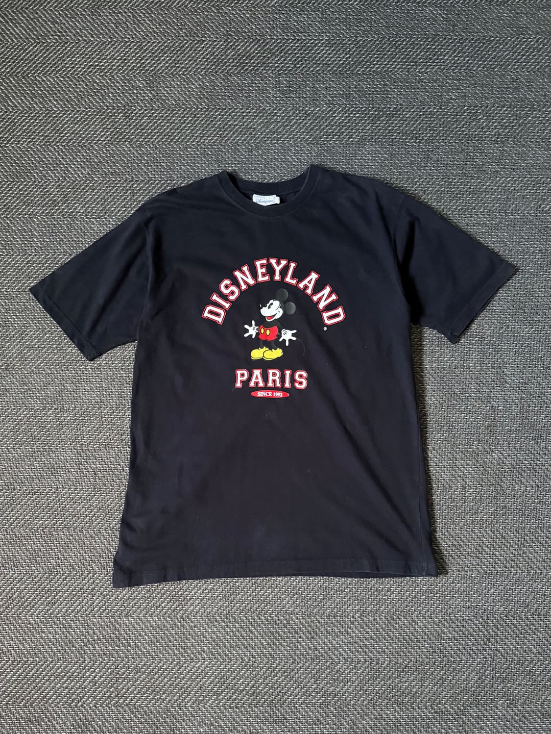 90s 디즈니랜드 PARIS 미키마우스 빈티지 티셔츠 (105-108) 상품이미지1