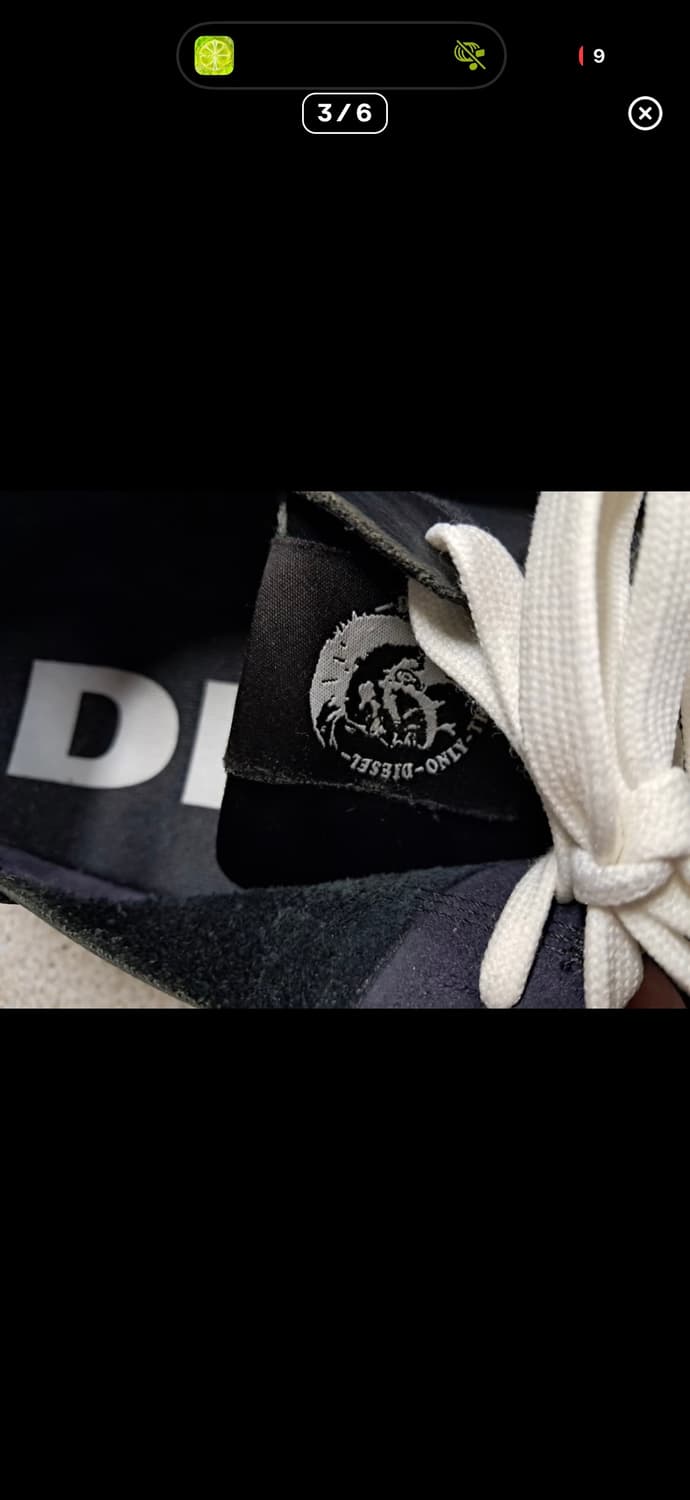 Diesel leather sneakers 상품이미지3