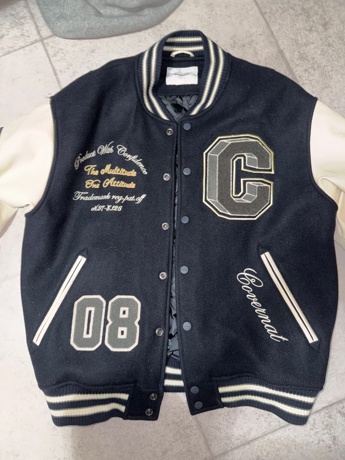 커버낫 24FW 컬러 C 올 바시티 네이비 상품이미지1