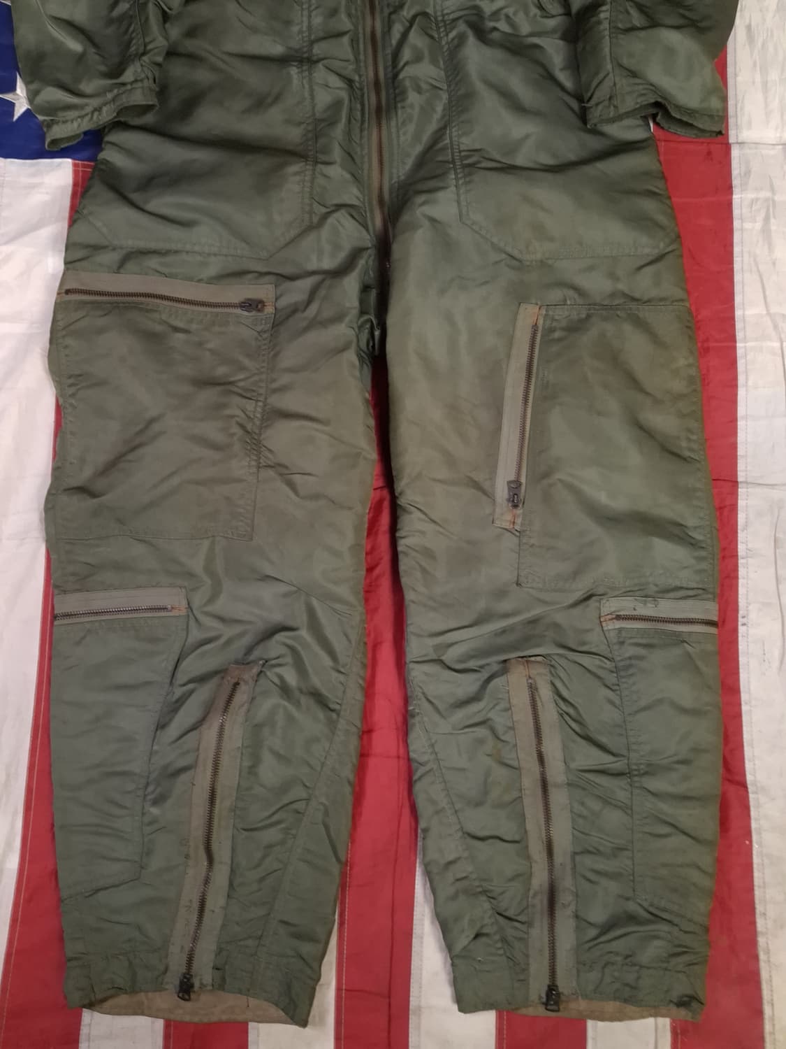 오리지날 미공군 블랙라벨 CWU-1/P 항공 커버올 상품이미지7