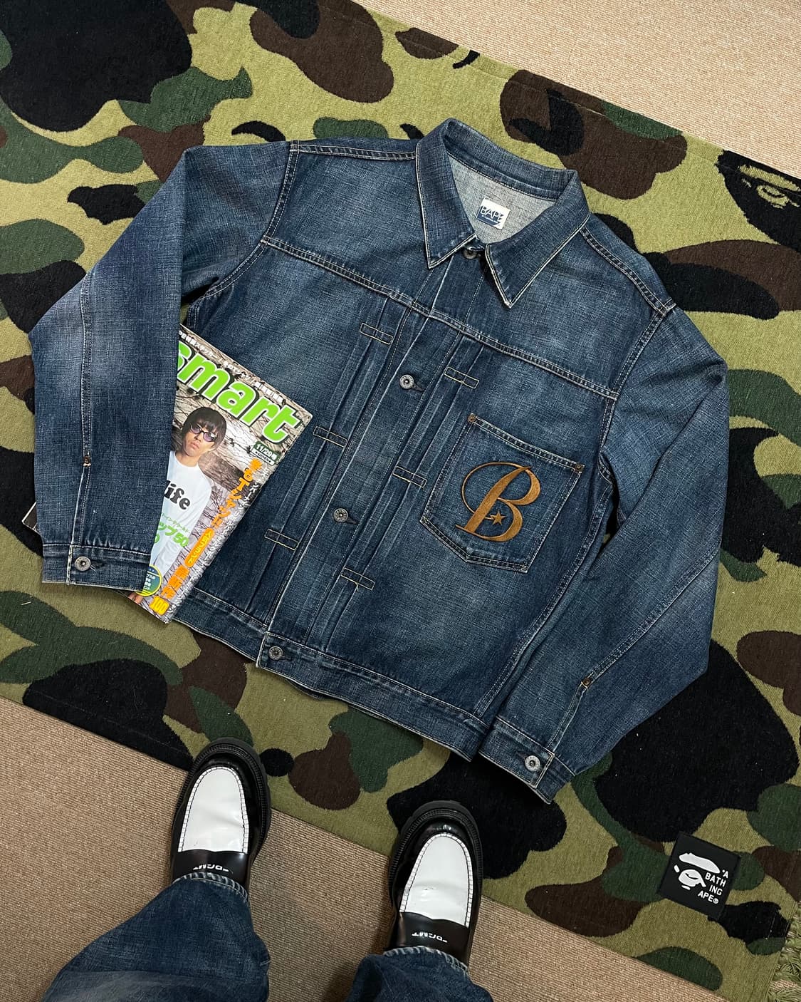 베이프og 1세대 트러커 자켓 (L) 상품이미지1