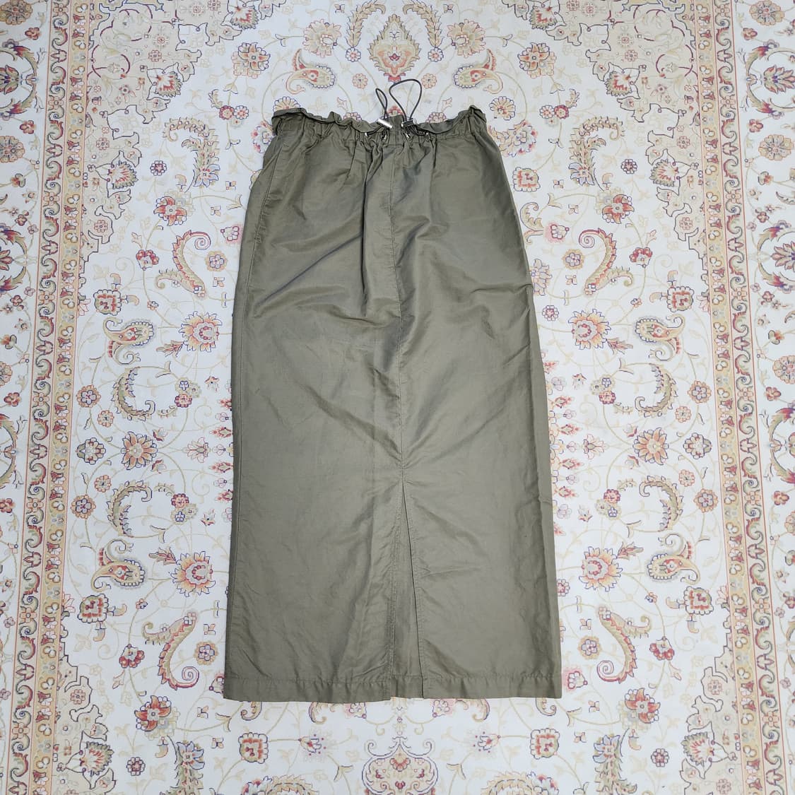 밴딩 앞트임 롱스커트 프리 상품이미지1