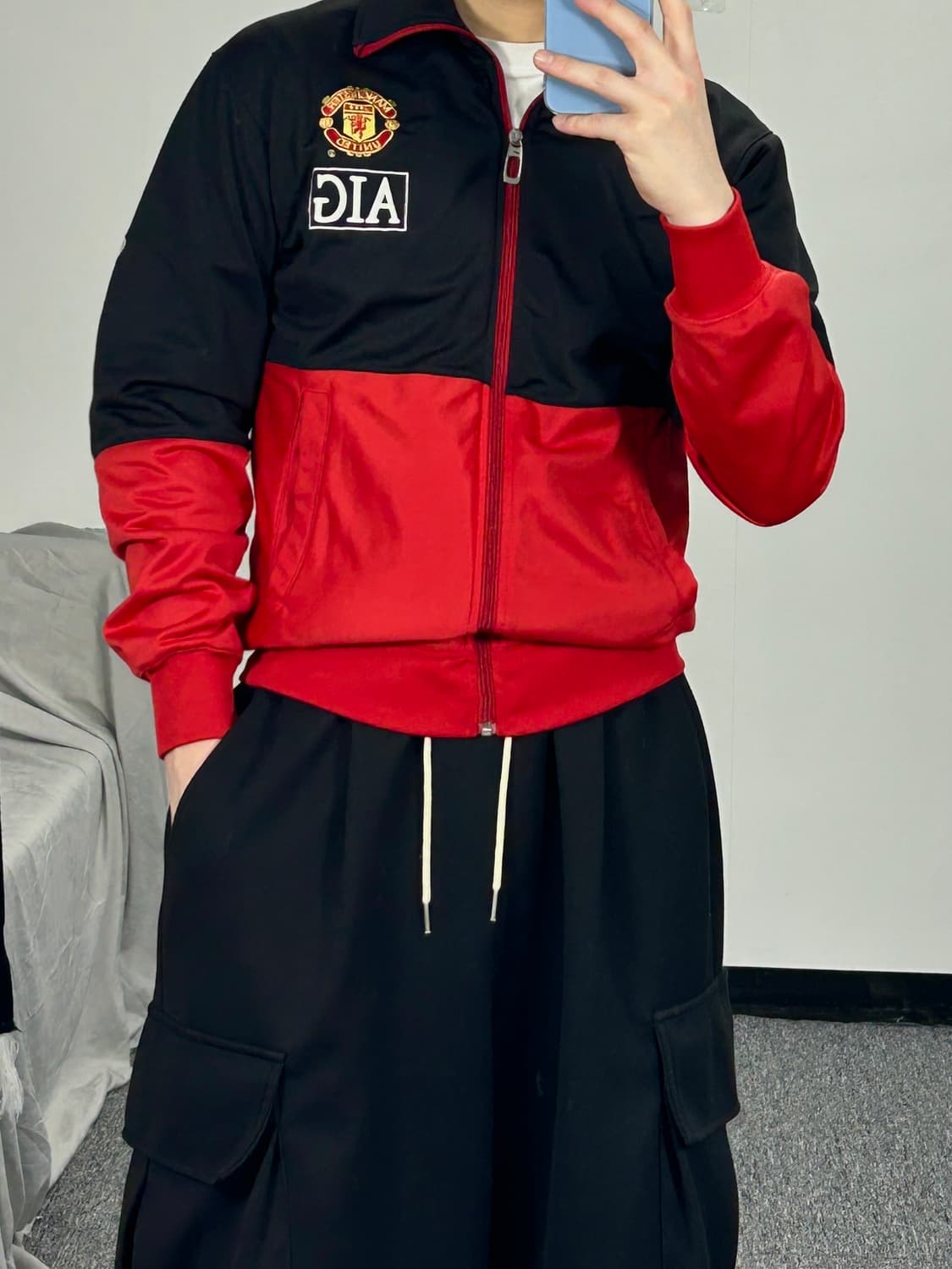 나이키 09-10 맨체스터 유나이티드 트랙탑 져지 M  상품이미지2