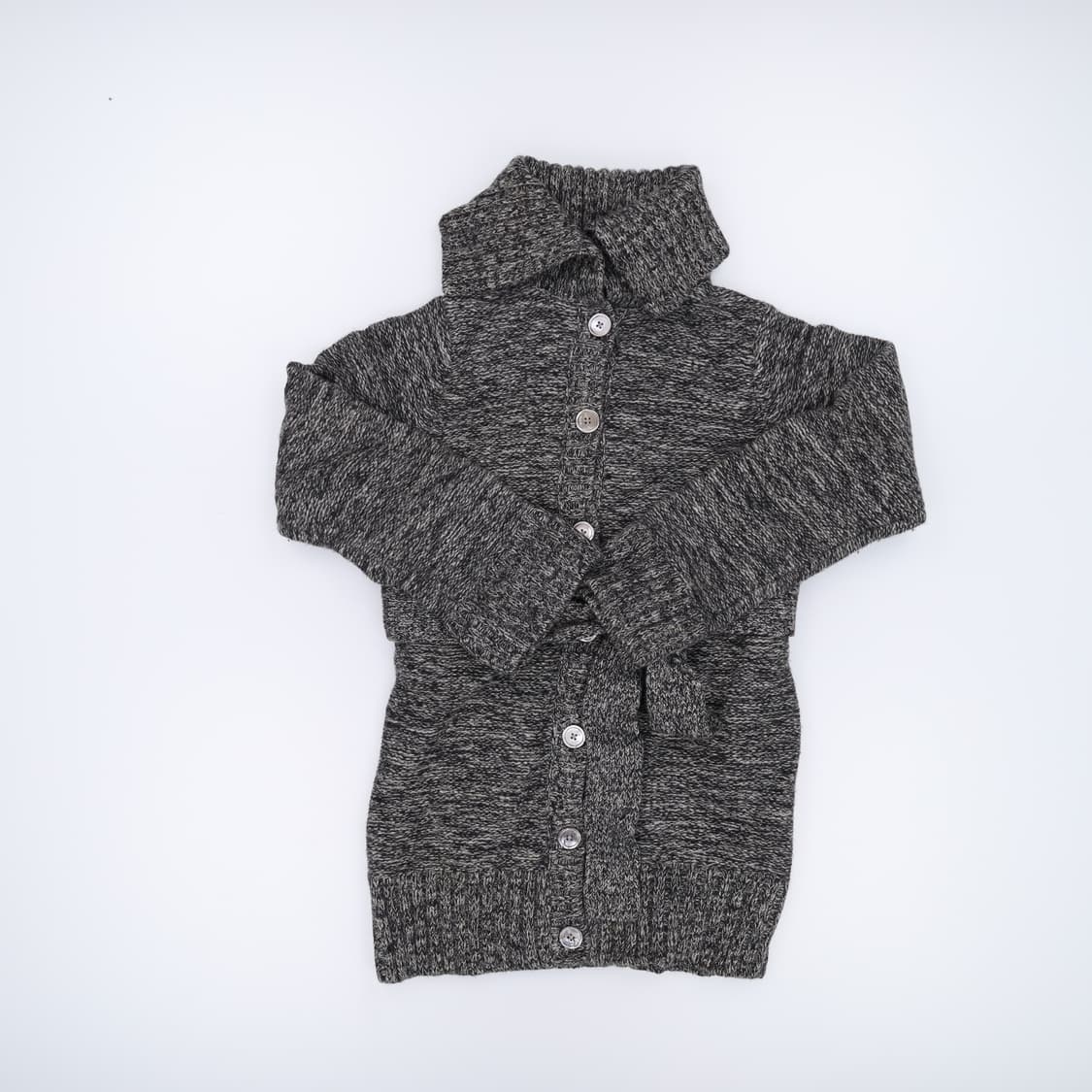 [55] 디케이엔와이 울 후드 니트 가디건 0108J 상품이미지2