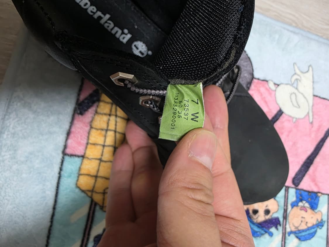 [7W]팀버랜드 추카 블랙 남성부츠 상품이미지9
