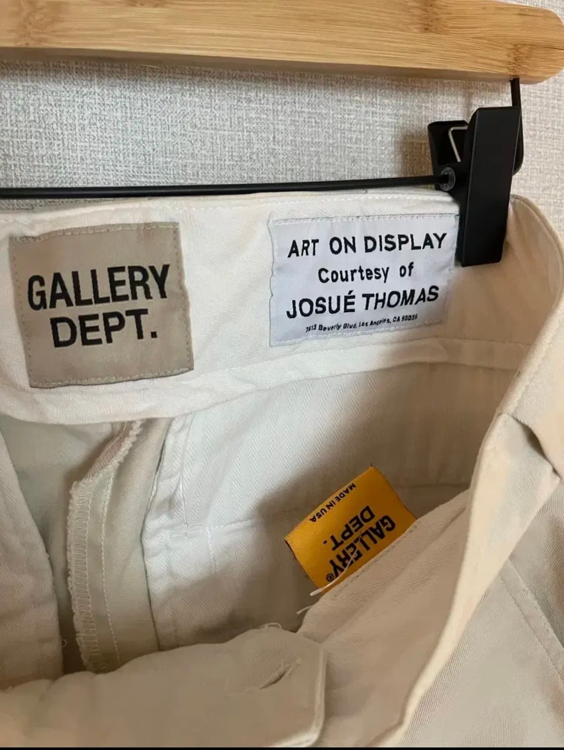 25시즌 갤러리 디파트먼트 치노 라플레어 팬츠 상품이미지6