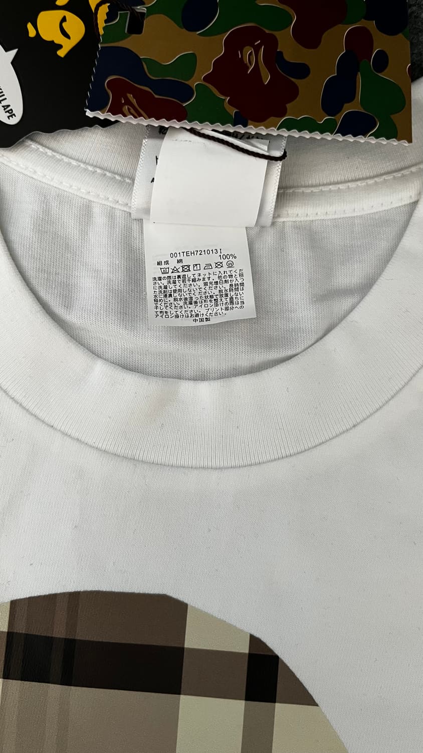 베이프 반팔티셔츠  상품이미지6