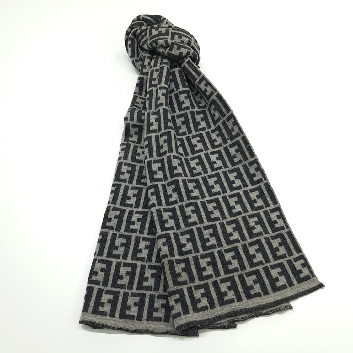 MX135 펜디 FF 로고 울 목도리 머플러 상품이미지2