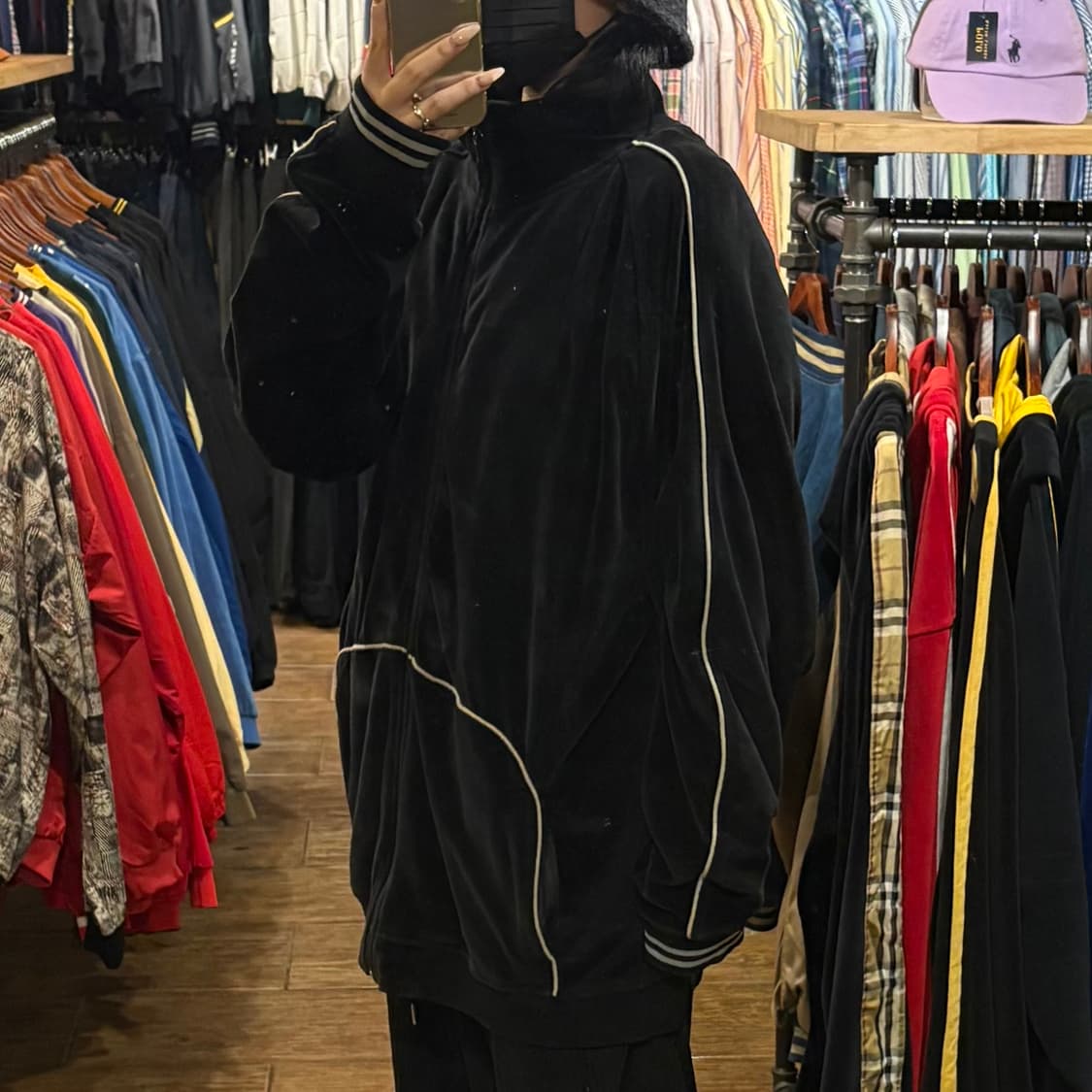 [HI] VTG 벨벳져지 블랙 상품이미지3