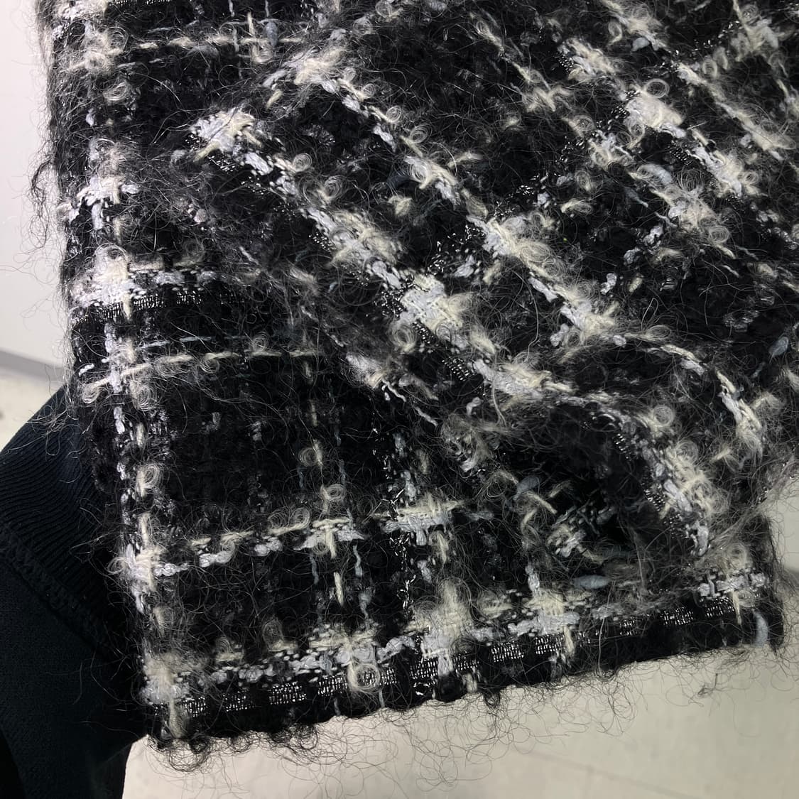 Iro 이로 체크 트위드 코트 34 상품이미지7