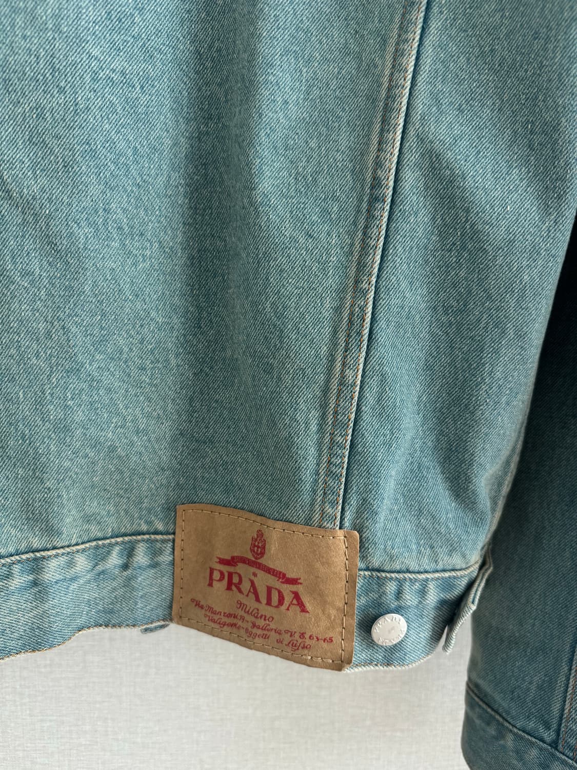 23SS Prada Denim Jacket 상품이미지3
