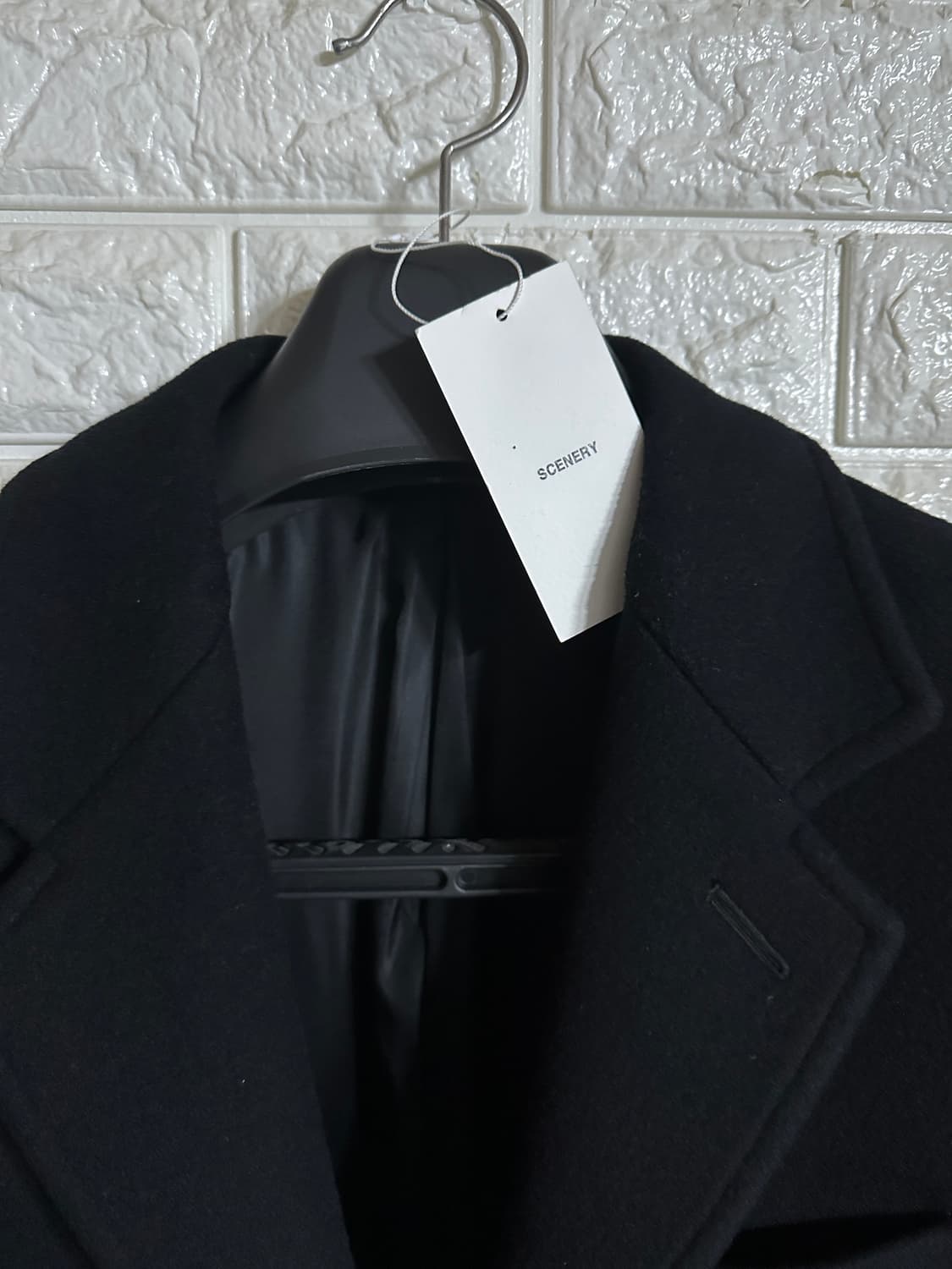 시너리 싱글 롱코트 S 상품이미지5