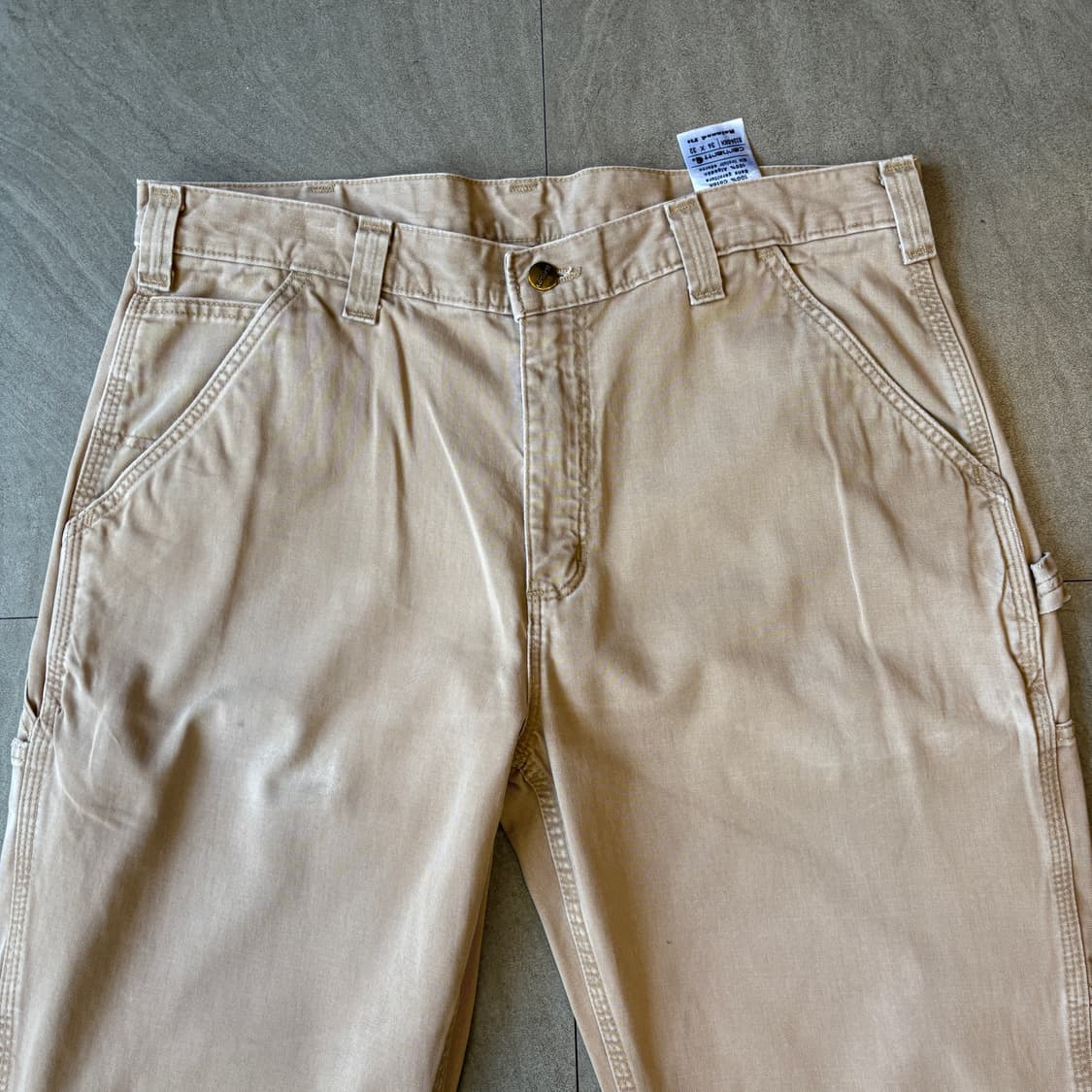 칼하트 오리지널 베이지 카펜터 팬츠 바지 상품이미지7