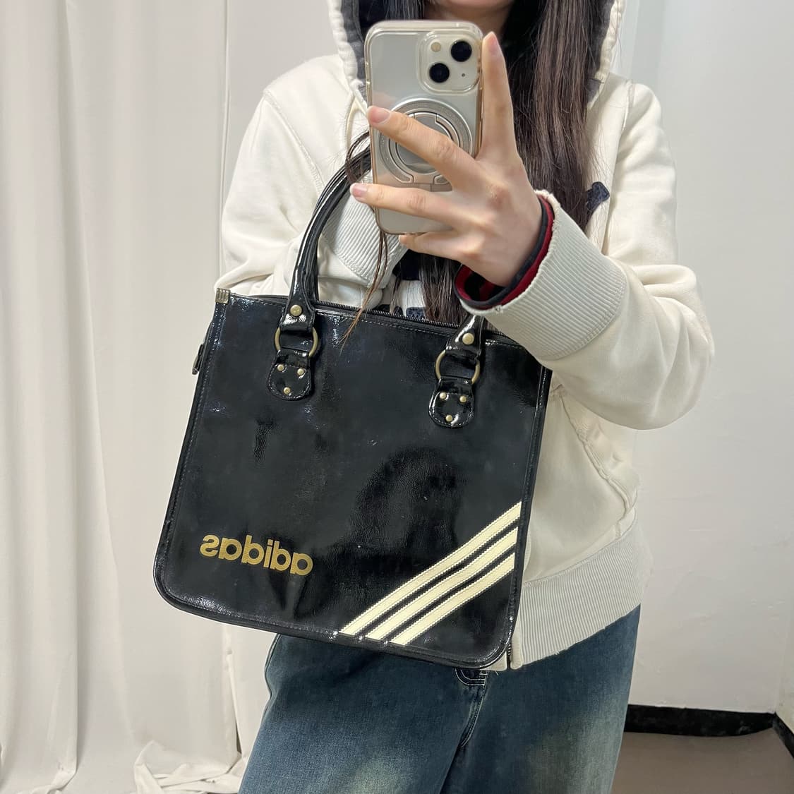Adidas Glossy Shoulder Bag 상품이미지3