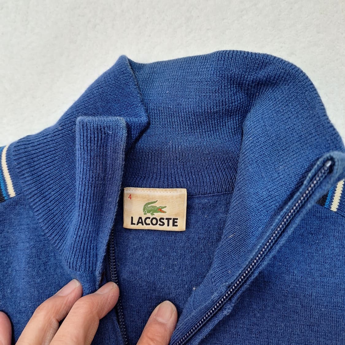 라코스테  집업가디건100 상품이미지2