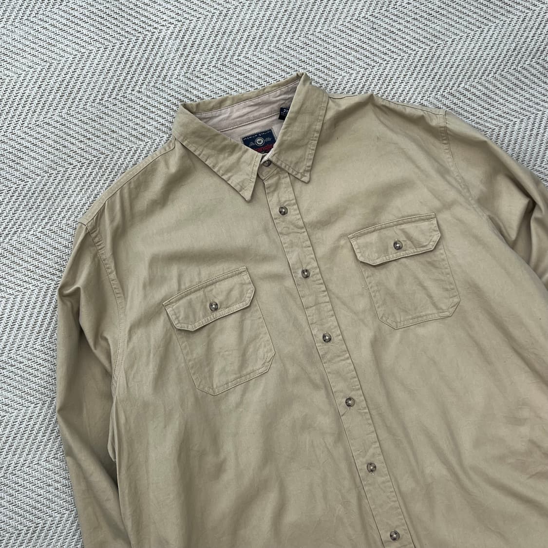 랭글러 투포켓 워크 셔츠 r2901 상품이미지3