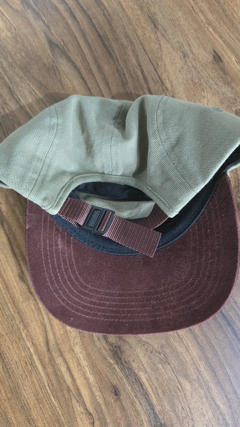 슈프림 스웨이드 바이저 캠프캡 라이트 올리브 - 23SS 상품이미지3