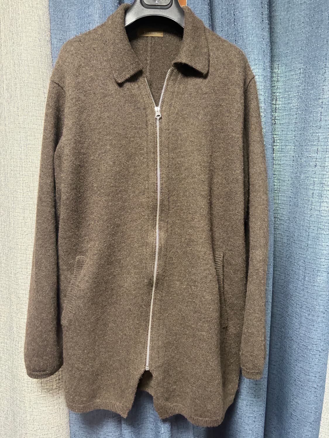 요지 야마모토 밤색 fw 가디건 상품이미지3