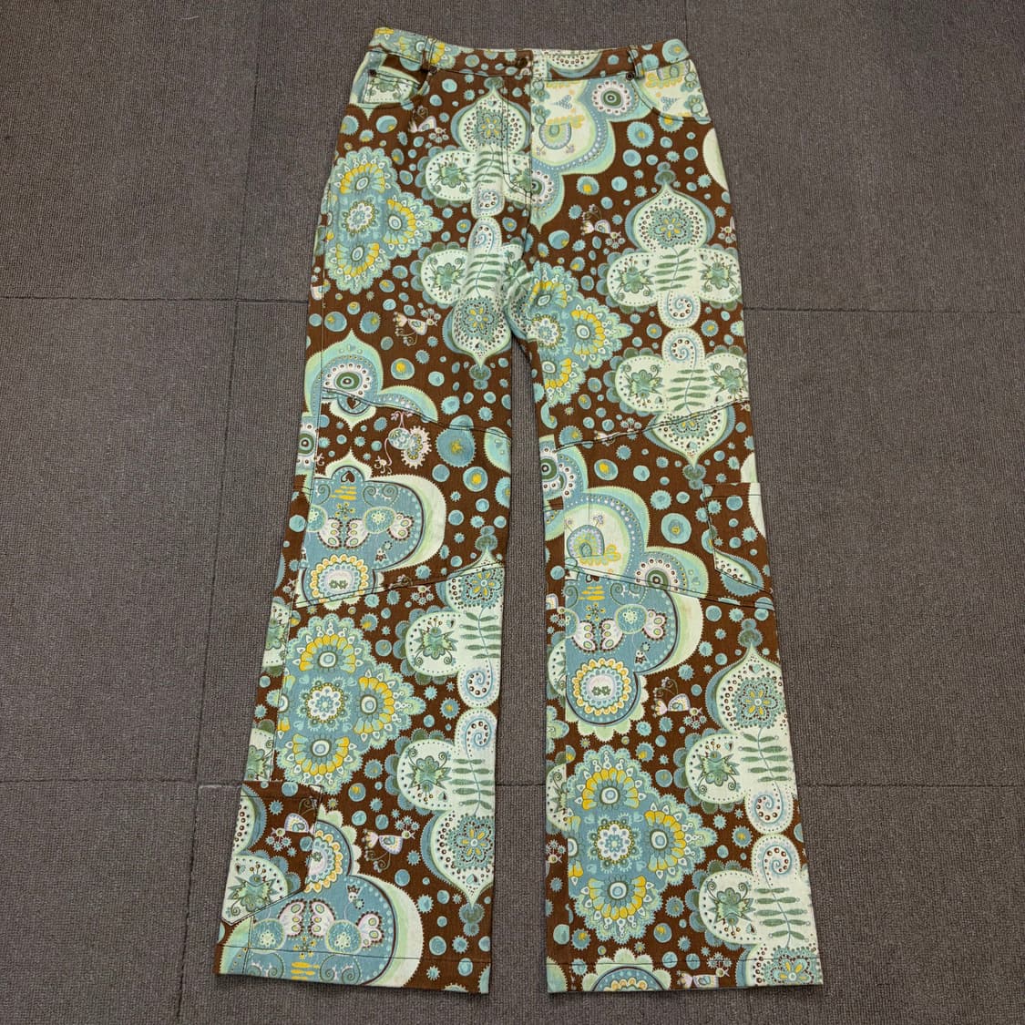 oilily 오일릴리 패턴 플레어 팬츠 40 상품이미지1