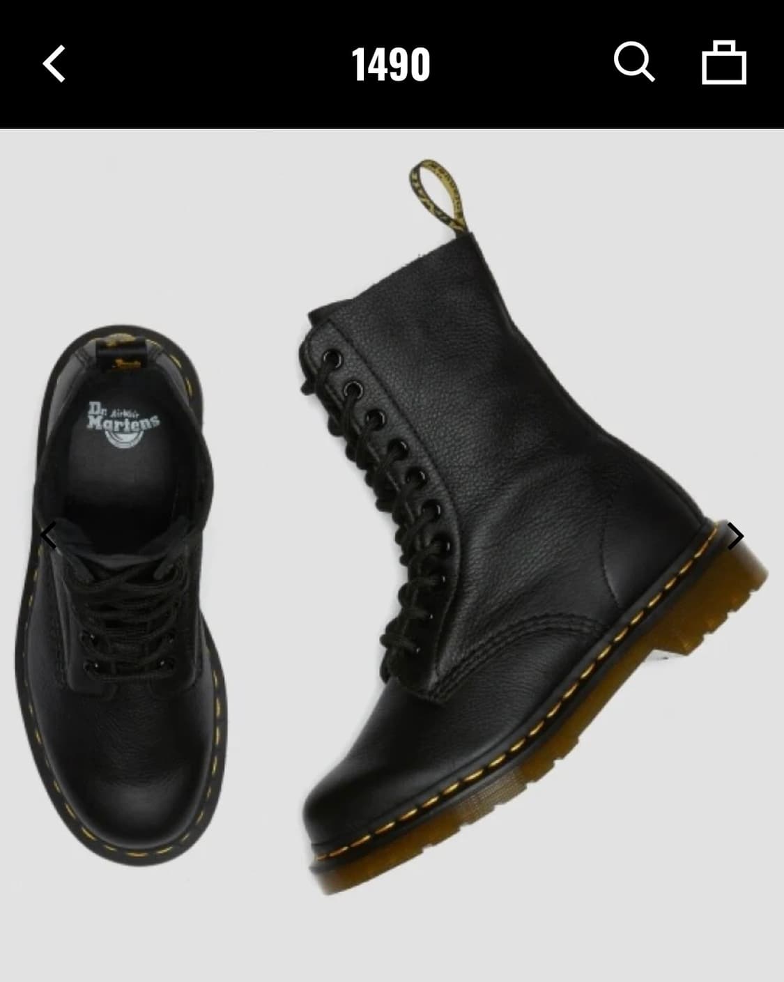 닥터마틴 1490 블랙 상품이미지2