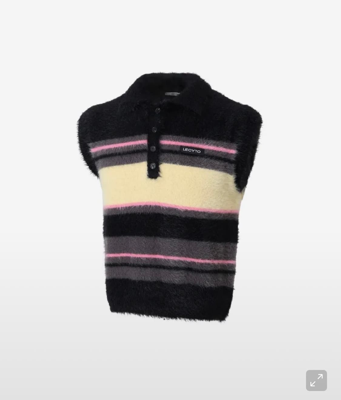 LECYTO Angora Knit Vest PK 상품이미지1