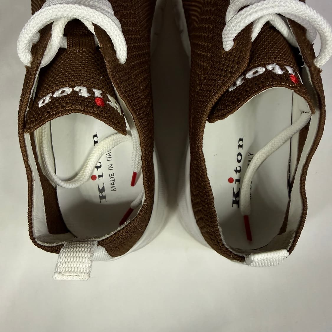 키톤 니트 핏 러닝 슈즈 스니커즈 브라운 상품이미지6