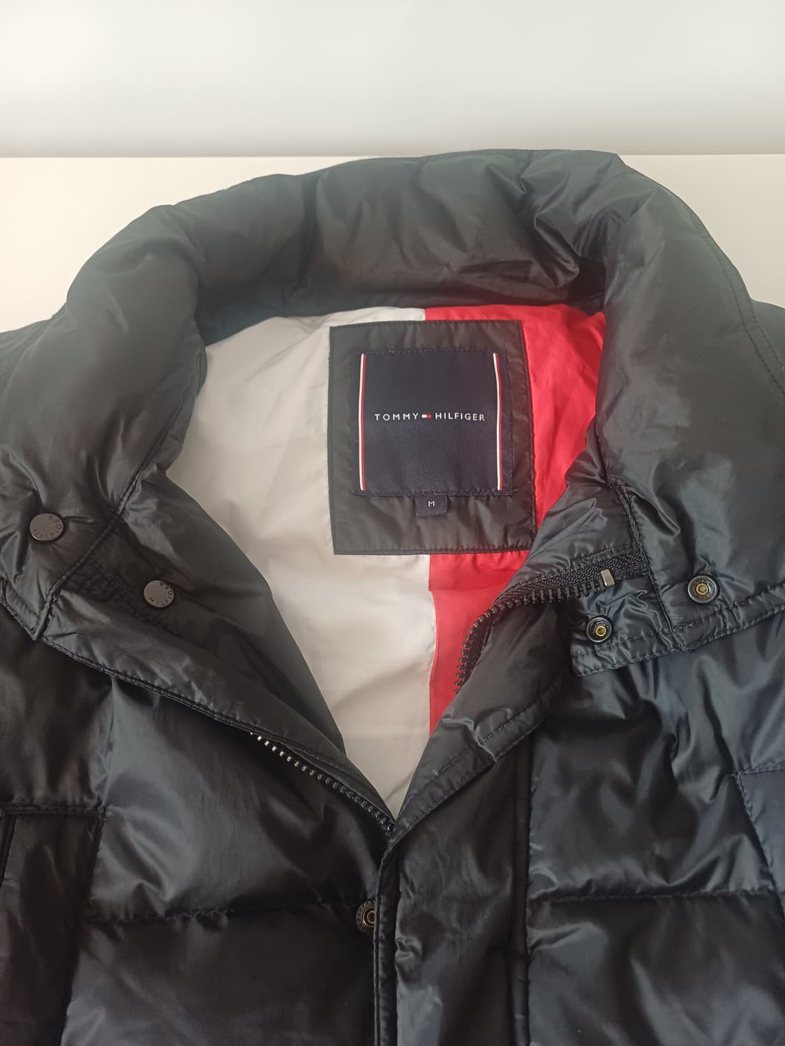 [L/XL] 타미 힐피거 빅로고 헤리티지 다운 롱패딩 (실측 필독) 상품이미지3