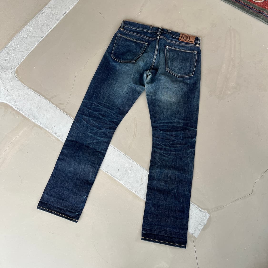 RRL 셀비지 데님 팬츠 상품이미지7
