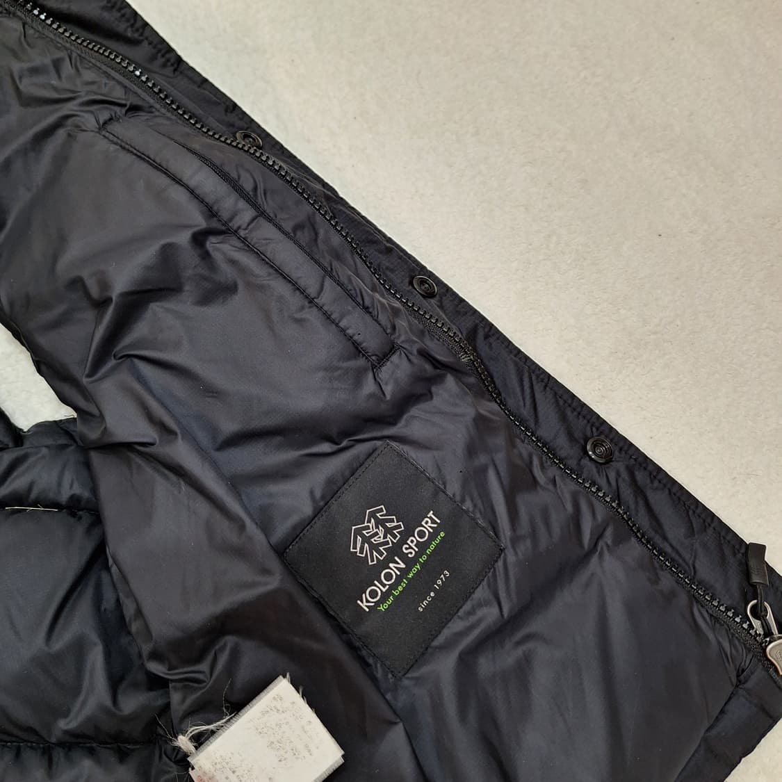 코오롱스포츠  구스패딩조끼85 상품이미지3