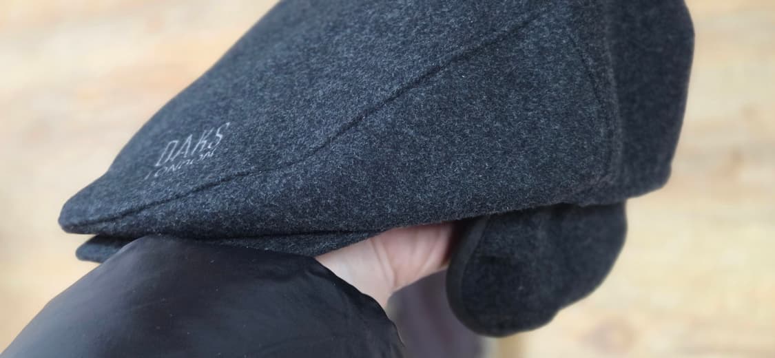 닥스(DAKS정품)남성 베레모 헌팅캡 귀달이모자 상품이미지4