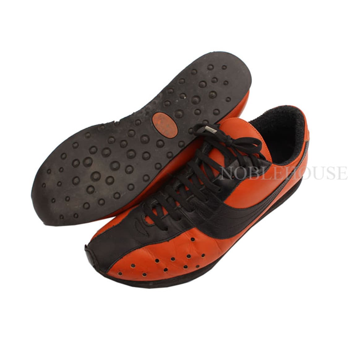 돌체앤가바나 오렌지&블랙 펀칭 남성 스니커즈 285 상품이미지3