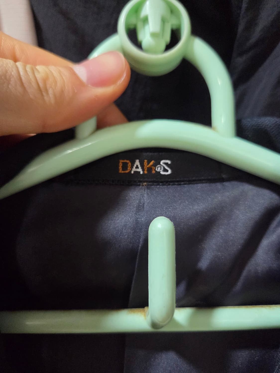 닥스 차콜 스트라이프 더블자켓 상품이미지3