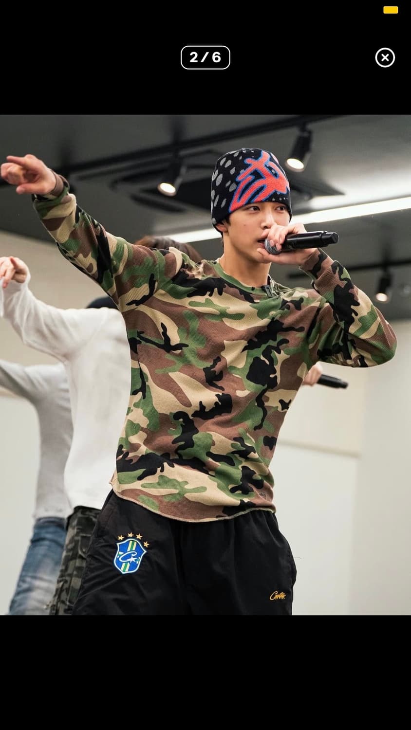 코르테이즈 게릴라즈 써멀 롱슬리브 우드랜드 카모 상품이미지3