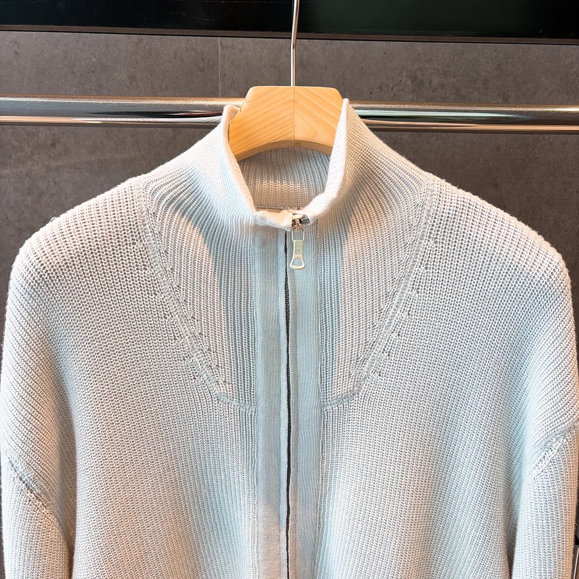 (정품/새상품) 아워레가시 남성 아노락 니트 점퍼 상품이미지2